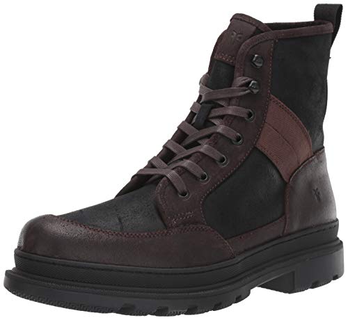 Frye Men's Scout Combat Boot, Black Multi, 10.5 M US