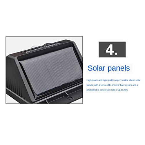 Baoblaze Luz De Segurança Wall Night Light 160 ° Wide Angle Para Deck Garage, Vedação, Alpendre