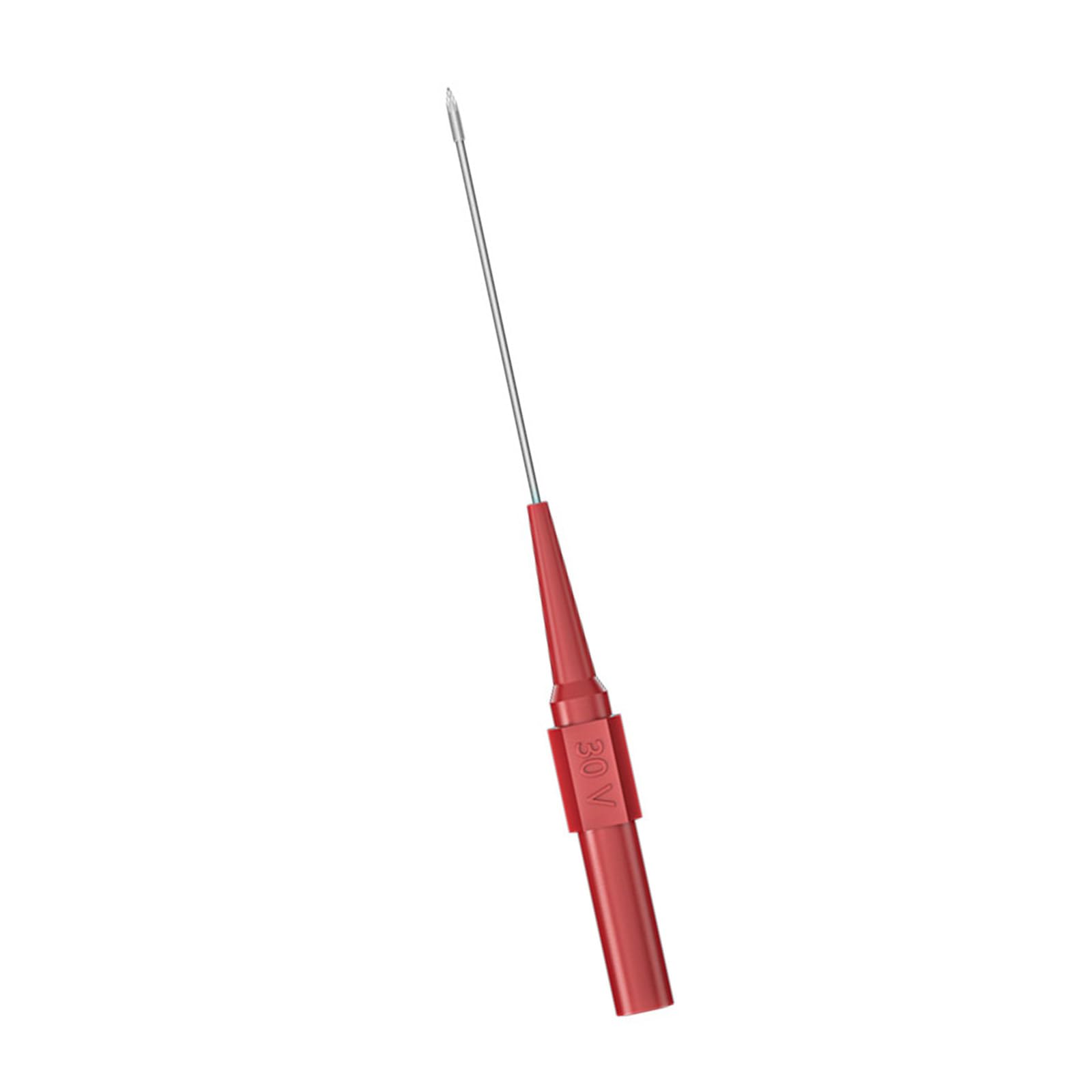 Zepfjhe Red Professional Multicolor Piercing Back Probe 4Mm Tail Suitable For Electronic Maintenance Automotive Applications Extended Length Probe For Automotive Testing