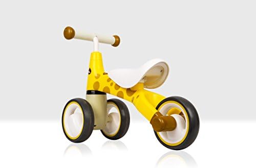 Beehive Toys & Gifts My First Bike, Giraffe, Baby Walker Balance Bike, Baby and Toddler Ride on Trike for ages 12 - 24 months Yellow