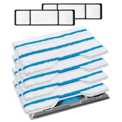 KEEPOW Reusable Pads Refills Compatible with Shark VACMOP VM252/200/401