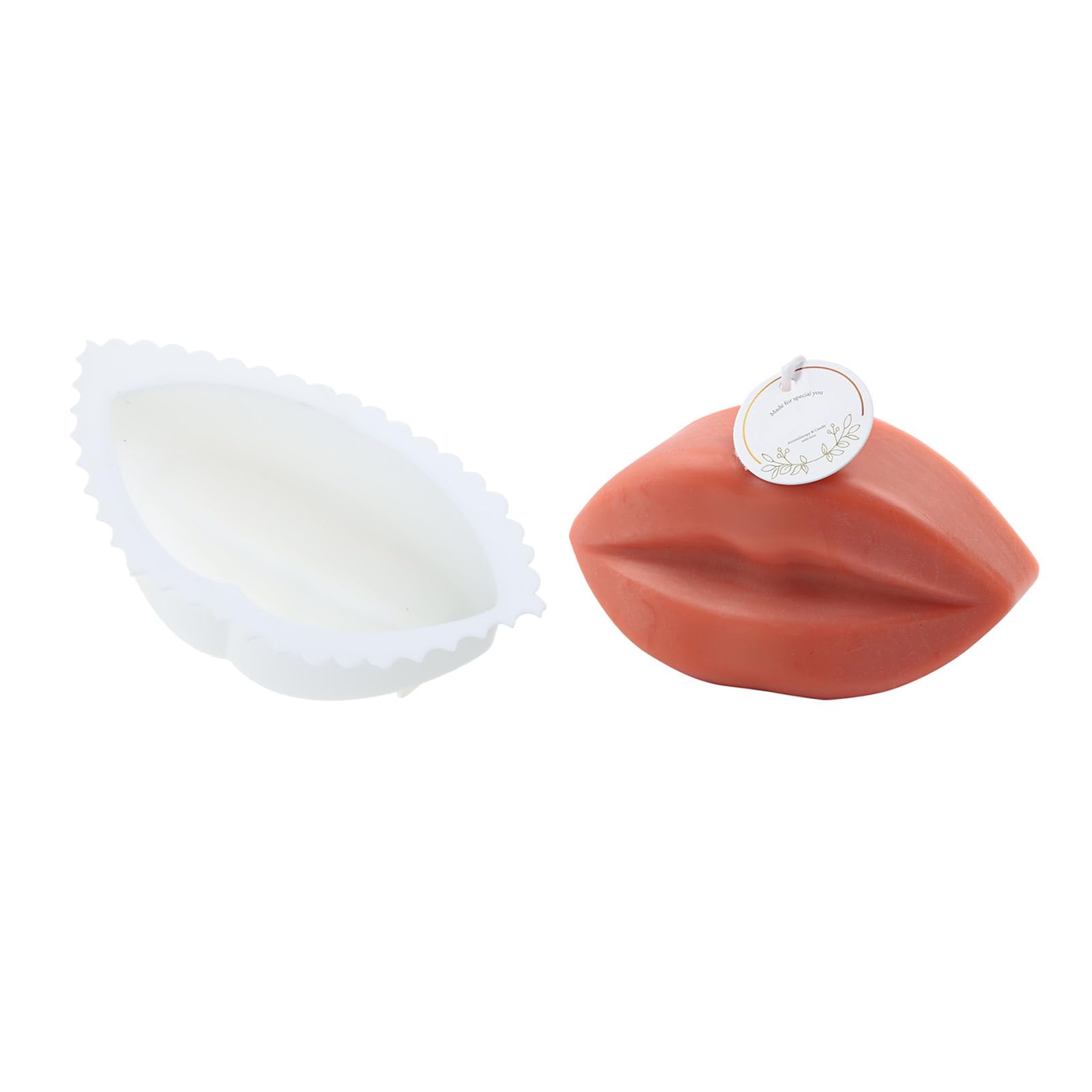 Jazuaiao Bowknot Silicone Molds Cute Mouth Mold Scented Soap Making Supplies Bowknot Mouth Silicone Scented Making Resin