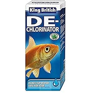 King British Tropical Coldwater Aquarium Fish Tank Disease Treatment Medicine (De-chlorinator 100ml bottle)
