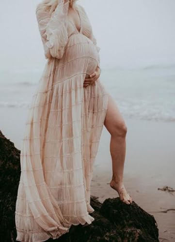 Tulle Boho Maternity Dress