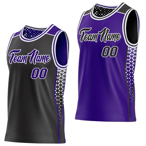 Personalized Reversible Star Mesh Design Basketball Vest Robotics Competition Jersey