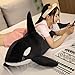 pangcangshu Nice Simulation Killer Whale Plush Toys Stuffed Orcinus Orca Fish Doll Shark Cartoon Soft Sleep Pillow Kids Girls Baby Easter, Thanksgiving, Christmas, New Year's Gifts(19 inch)