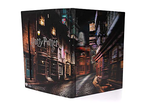 Wizarding World 3Dhd Notebook - Diagon Alley, Multicolor, a5