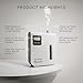 The Magic Scent Diffuser, Scent Air Machine for Home & Hotels, HVAC or Portable Nebulizing Diffuser - Large Room Waterless Aroma Machine - Aroma Oil Included
