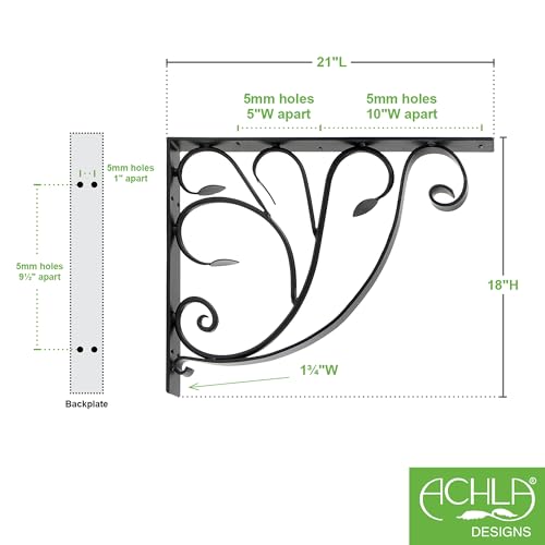 Leafy Leaf Mail Box Bracket by Achla Designs - Image 2