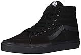 Vans SK8-HI Black-Black,Size 9.5 M US Women / 8 M US Men