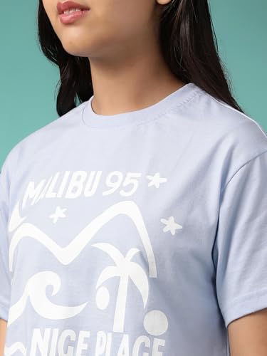 Image of Li'l Tomatoes Girls Cotton Relaxed Fit T-Shirt