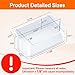 DA97-12650A Door Shelf Bin Basket for Samsung Refrigerator Door Shelf Right Side Replacement for Samsung RF263BEAESR RF260BEAESR RF261BEAESR Door Shelves With Food Storage Container