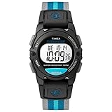 Timex Unisex TW4B13100 Expedition Mid-Size Digital CAT Black/Gray/Blue Nylon Strap Watch