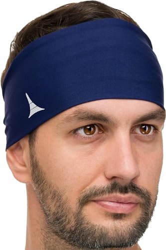 French Fitness Revolution – Fascia Testa Elastica Sportiva per Uomo e Donna – Fascia Antisudore per la Testa per Corsa, Basket, Yoga, Fitness – Fascia Assorbi Sudore – Prodotta in Europa