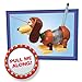 Disney and Pixar Toy Story Slinky Dog Jr Pull Toy, Toys for 3 Year Old Girls and Boys, Kids Toys for Ages 18 Month by Just Play