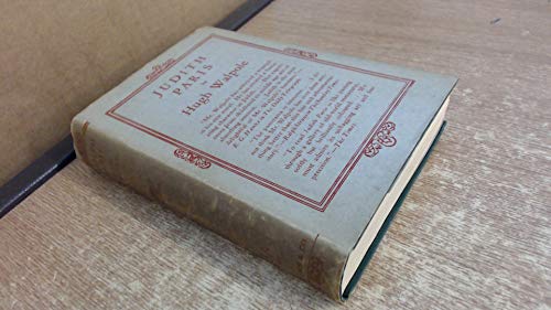 Judith Paris B000JCFUSQ Book Cover