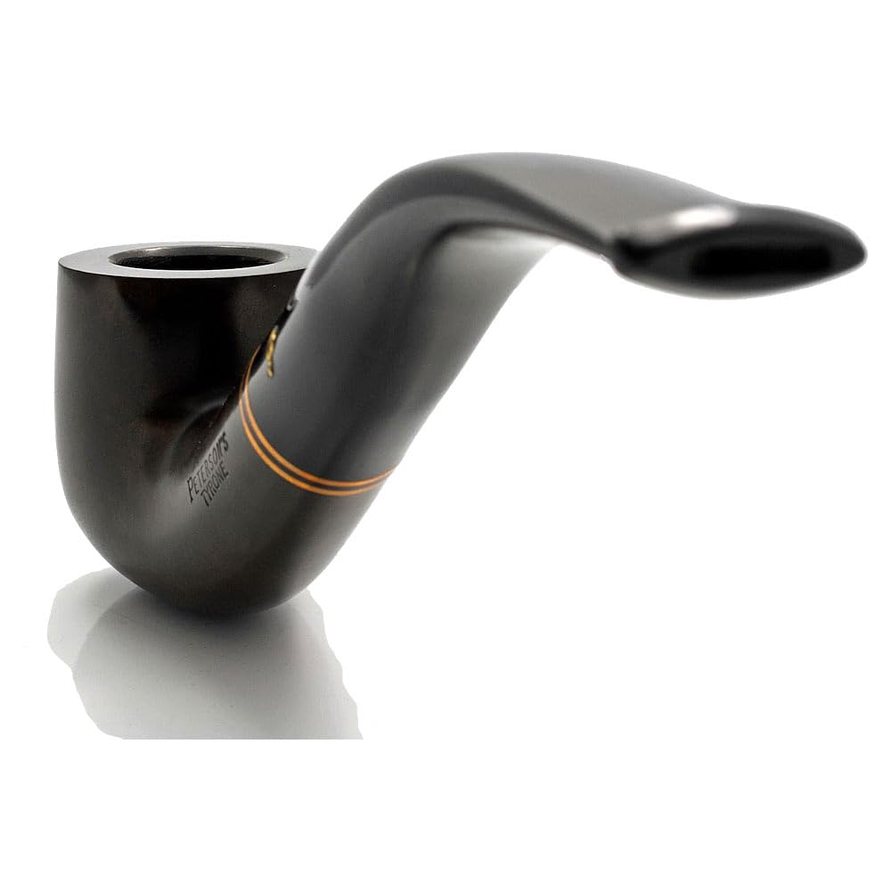 Peterson Pfeife Tyrone 01, dunkelbraun, glatt
