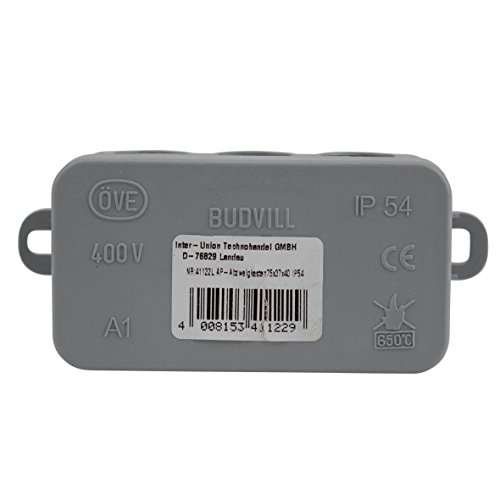 Sonstige AP-FR Abzweigkasten und Deckel (IP54 75 x 37 x 40 mm, 1 Stück) grau, 41122L