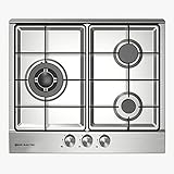 ✅ ACABADOS IMPECABLES: Sistema de control mecánico y mandos en inox. Con válvula de seguridad para los quemadores.