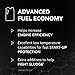 Mobil 1 Advanced Fuel Economy Full Synthetic Motor Oil 0W-20, 5 Quart