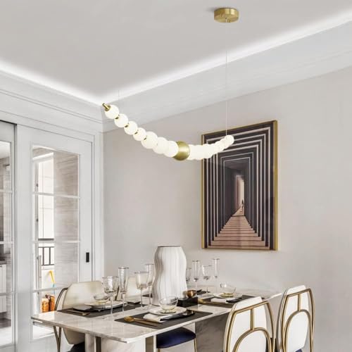 Plafonnier design de bar en cuivre : solution d'éclairage suspendu LED pour comptoir et table - 6