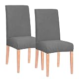 FLEXIBLE: la funda flexible es la forma más barata, rápida y eficaz de refrescar cualquier mueble. Una funda de silla es una excelente manera de darle a su silla un aspecto hermoso y bien cuidado