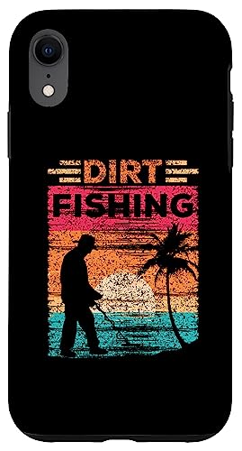 泥釣り探知機 金属探知機 ホビー スマホケース iPhone XR 用