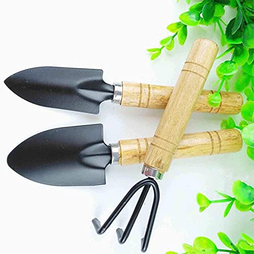 Mahi Supermart Gardening Tool Set - 3 Pcs (Big Shovel, Cultivator, Weeder) | Gardening Tools Kit for Home Gardening | Terrace Gardening Accessories | Necessary Farming Tiller, Spade, Trowel
