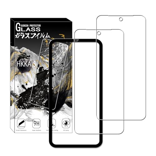 �Ή� �ی�t�B���� AQUOS Sense 10 SH-53F SH-M33 / Aquos sense 9 �p �K���X�t�B���� ���{���Ɏq�� �����K���X �ϏՌ��� �����x�^�b�` 9H �\�ʍd�x ��U�h�~ �ȒP�\��t�� �K�C�h�g�t�� 2������