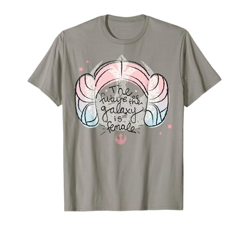 T-shirt Star Wars Princess Leia The Future Is Female en coton bio pour fan de pop culture