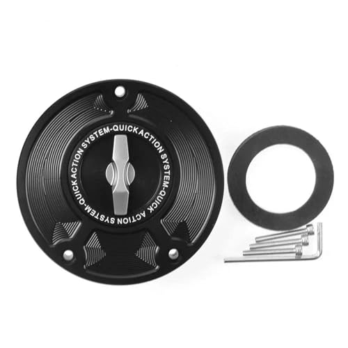 Bouchon réservoir carburant moto en aluminium CNC premium finition Gray A pour CB500