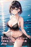【AIドルデビュー！！】黒髪ショート　中野百合　ネグリジェ　イラスト集 299枚 中野百合シリーズ