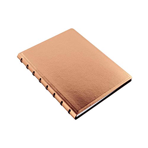 Filofax A5 Notes Refillable Notebook- New 2017 Edition! (Rose Gold)