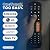 Philips BigEZ OneTouch Big Button Universal TV Remote for Seniors, Easy to Use, Replacement Remote for Samsung, LG, Sony, Vizio, Roku TV, Backlit Buttons, 2 Device, Black, SRP3945B/37