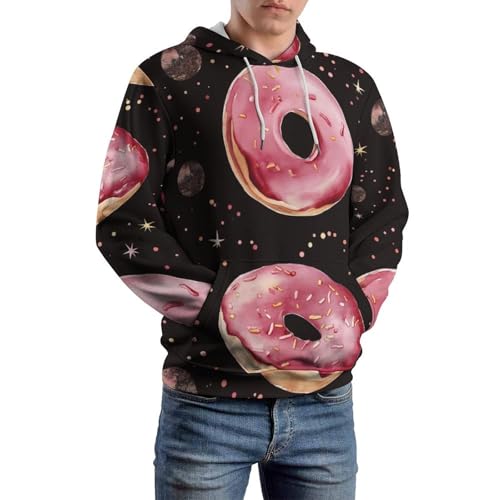 Sweatshirt Pullover Beignet Étoile Planète pour Homme et Femme S - 6
