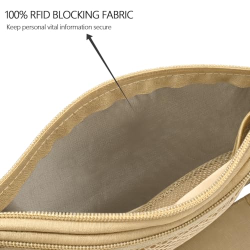 Image of Ryaco Travel Money Belt, Slim RFID‑Blocking Hidden Waist Pouch