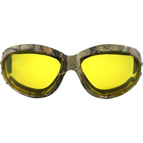Image of Global Vision Eliminator Dirt Bike Padded Motorcycle Riding Goggles for Men and Women (Black Frame /Smoke Lens)