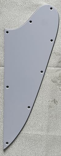 Protector de púa para Gibson Firebird   Golpeador de guitarra estilo blanco (3 capas, blanco)