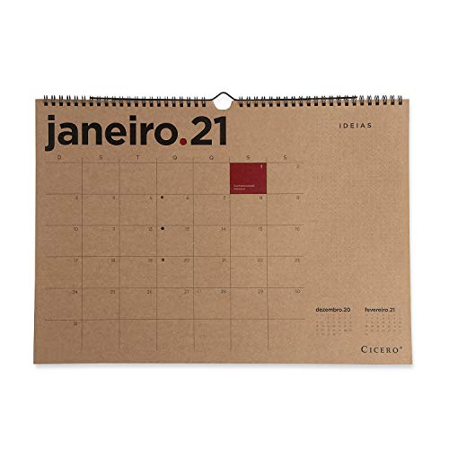 Calendário 2021 Kraft A3 (Grande), Cicero, 2970