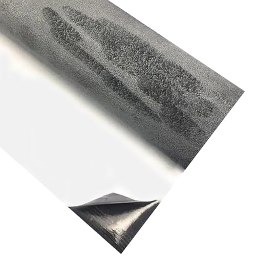 Film adhésif voiture gris thermoformable pour relooker votre console centrale et tableau de bord