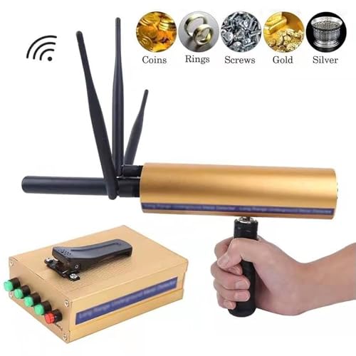 Détecteur de métaux souterrain de 25m avec scanner rechargeable bleu - 8