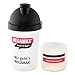 MEGAMAX Shaker [Protein Eiweiß Mixer] für auslaufsichere Shakes | Trinkflasche für Eiweißshakes u. Für Krafttraining, Bodybuilding & Fitness | Mixbecher mit Pulverfach Schraubverschluss, Messskala