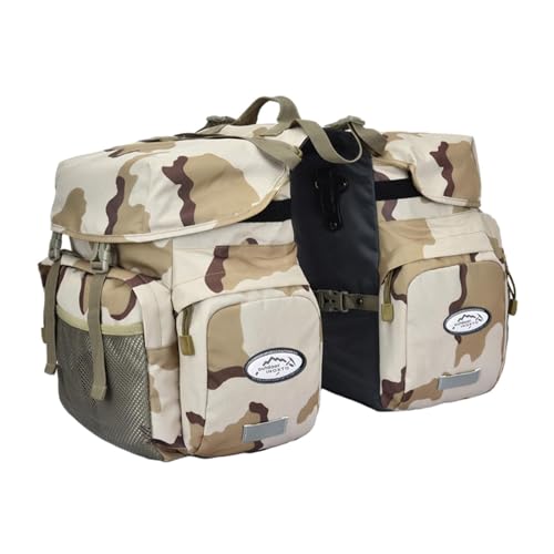 Pfiff Doppia Borsa Impermeabile Per Cavallo - 26x33x9.5 Cm, Nero, In Poliestere
