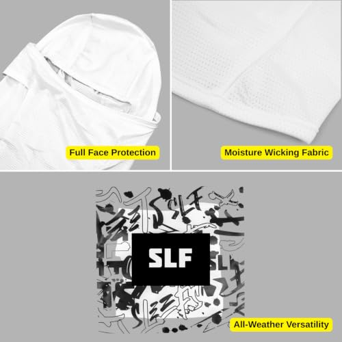 Image of SLEEFS Balaclava Face Mask Men & Women - Loose Fit, Breathable Ski Mask Shiesty for Football, Cycling - All Weather Use