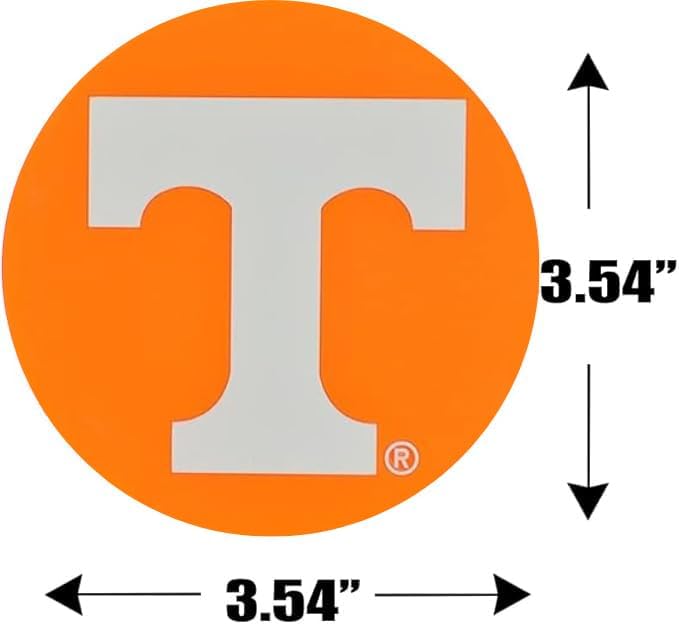 Tennessee Volunteers 4-Pack PVC Coaster - Image 2