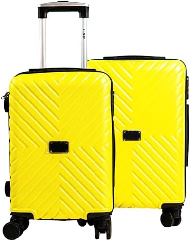 Set de 2 Maletas de Viaje Rígidas 20” y 18” – Equipaje Ligero con...