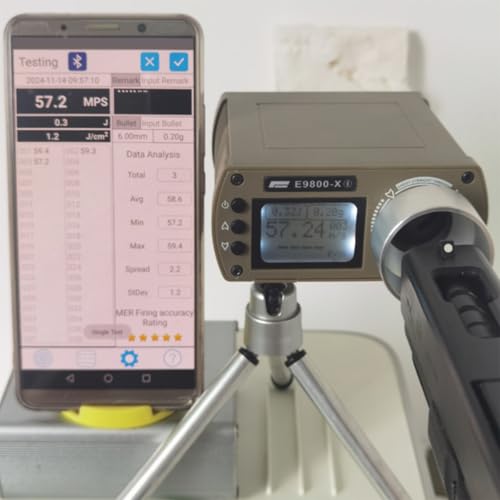Testeur de vitesse de tir E9800X chronographe Bluetooth avec écran LCD - 6
