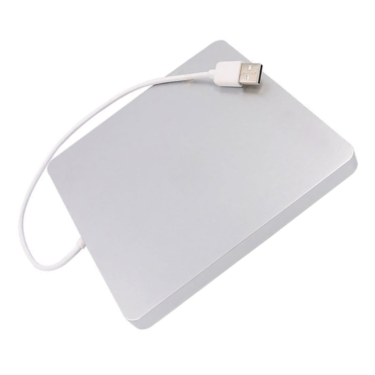 Mikikit Optical Drive External Cd DVD Player for Laptop No Drive Required -up Design