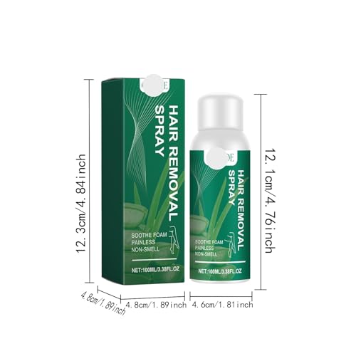 Spray dépilatoire doux aux plantes pour une routine d'épilation rapide avant la plage - 3