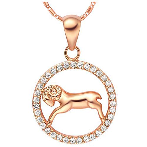 Pendentif Bélier micro-serti : la finesse de l'artisanat des constellations